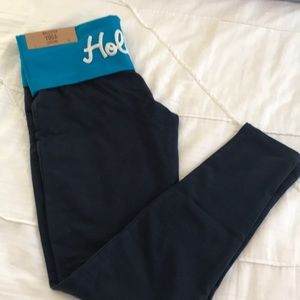 Hollister women’s Yoga legging pants  medium blue